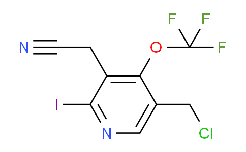 AM211142 | 1806179-78-1 | 5-(Chloromethyl)-2-iodo-4-(trifluoromethoxy)pyridine-3-acetonitrile
