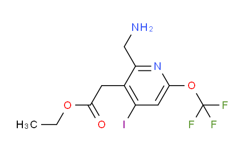 AM211149 | 1804362-70-6 | Ethyl 2-(aminomethyl)-4-iodo-6-(trifluoromethoxy)pyridine-3-acetate