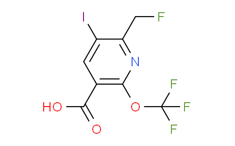 AM211163 | 1803966-61-1 | 2-(Fluoromethyl)-3-iodo-6-(trifluoromethoxy)pyridine-5-carboxylic acid