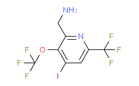 AM211169 | 1806134-61-1 | 2-(Aminomethyl)-4-iodo-3-(trifluoromethoxy)-6-(trifluoromethyl)pyridine