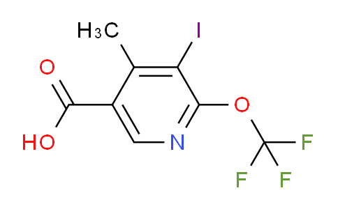 AM211179 | 1806172-29-1 | 3-Iodo-4-methyl-2-(trifluoromethoxy)pyridine-5-carboxylic acid