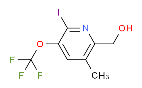 AM211183 | 1804831-10-4 | 2-Iodo-5-methyl-3-(trifluoromethoxy)pyridine-6-methanol
