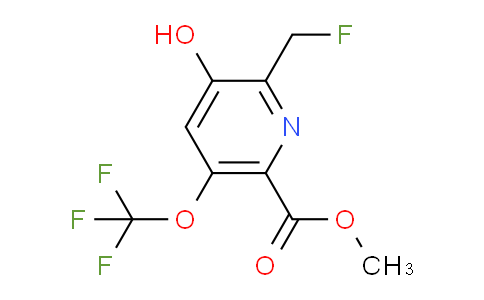 AM211198 | 1804795-72-9 | Methyl 2-(fluoromethyl)-3-hydroxy-5-(trifluoromethoxy)pyridine-6-carboxylate