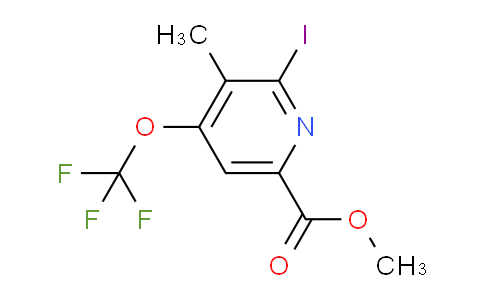 AM211199 | 1804773-36-1 | Methyl 2-iodo-3-methyl-4-(trifluoromethoxy)pyridine-6-carboxylate