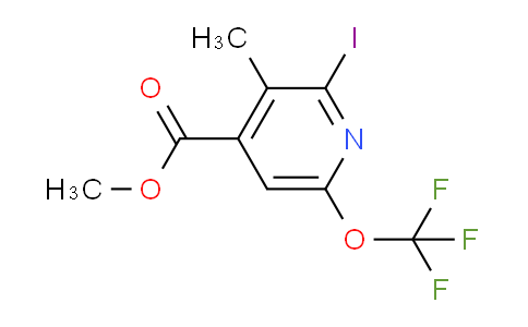 AM211205 | 1804836-61-0 | Methyl 2-iodo-3-methyl-6-(trifluoromethoxy)pyridine-4-carboxylate