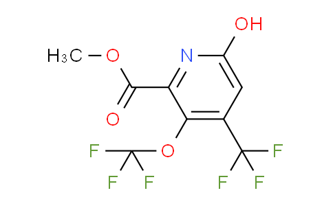 Methyl 6-hydroxy-3-(trifluoromethoxy)-4-(trifluoromethyl)pyridine-2-carboxylate