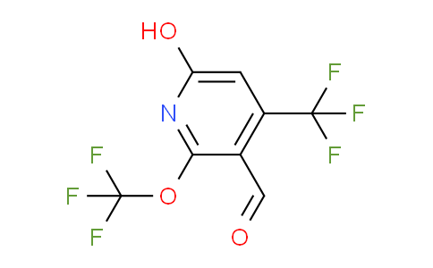 6-Hydroxy-2-(trifluoromethoxy)-4-(trifluoromethyl)pyridine-3-carboxaldehyde