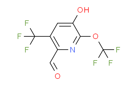 AM211212 | 1804645-49-5 | 3-Hydroxy-2-(trifluoromethoxy)-5-(trifluoromethyl)pyridine-6-carboxaldehyde