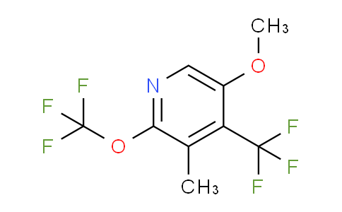5-Methoxy-3-methyl-2-(trifluoromethoxy)-4-(trifluoromethyl)pyridine