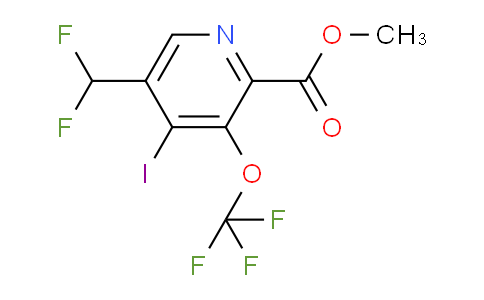AM211236 | 1805105-81-0 | Methyl 5-(difluoromethyl)-4-iodo-3-(trifluoromethoxy)pyridine-2-carboxylate
