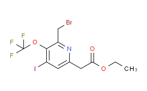 AM211237 | 1806738-69-1 | Ethyl 2-(bromomethyl)-4-iodo-3-(trifluoromethoxy)pyridine-6-acetate