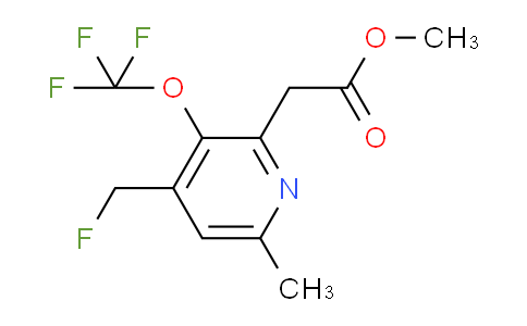 AM21124 | 1361794-61-7 | Methyl 4-(fluoromethyl)-6-methyl-3-(trifluoromethoxy)pyridine-2-acetate