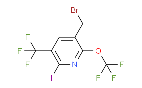 AM211241 | 1804364-99-5 | 3-(Bromomethyl)-6-iodo-2-(trifluoromethoxy)-5-(trifluoromethyl)pyridine