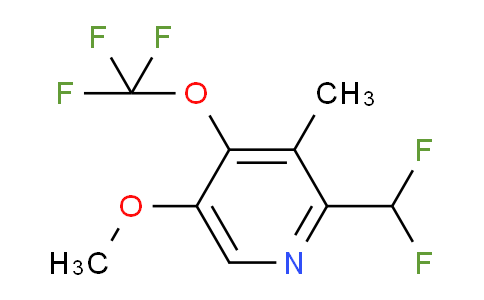 AM211245 | 1804747-06-5 | 2-(Difluoromethyl)-5-methoxy-3-methyl-4-(trifluoromethoxy)pyridine