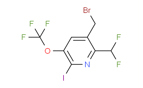 AM211252 | 1804363-78-7 | 3-(Bromomethyl)-2-(difluoromethyl)-6-iodo-5-(trifluoromethoxy)pyridine