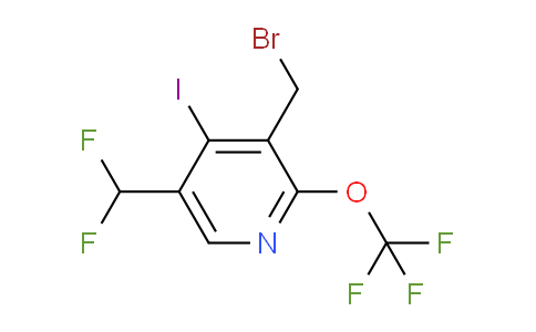 AM211254 | 1804625-97-5 | 3-(Bromomethyl)-5-(difluoromethyl)-4-iodo-2-(trifluoromethoxy)pyridine