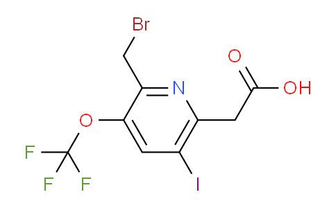 AM211255 | 1805978-64-6 | 2-(Bromomethyl)-5-iodo-3-(trifluoromethoxy)pyridine-6-acetic acid