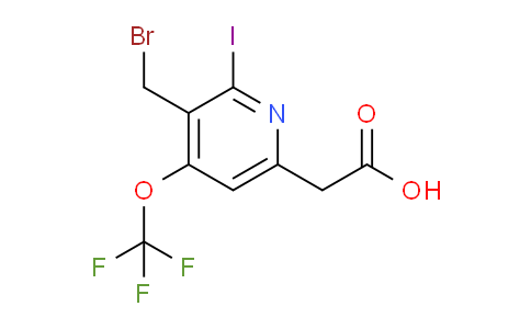 AM211258 | 1805978-85-1 | 3-(Bromomethyl)-2-iodo-4-(trifluoromethoxy)pyridine-6-acetic acid