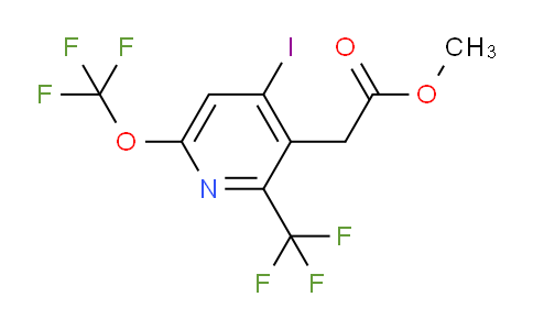 AM211261 | 1804437-32-8 | Methyl 4-iodo-6-(trifluoromethoxy)-2-(trifluoromethyl)pyridine-3-acetate
