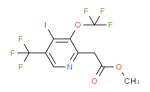 AM211263 | 1804763-85-6 | Methyl 4-iodo-3-(trifluoromethoxy)-5-(trifluoromethyl)pyridine-2-acetate