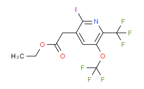 AM211264 | 1804743-34-7 | Ethyl 2-iodo-5-(trifluoromethoxy)-6-(trifluoromethyl)pyridine-3-acetate