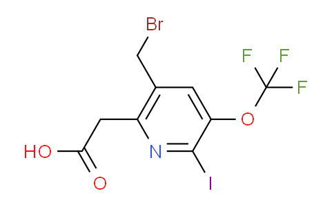AM211265 | 1804840-95-6 | 5-(Bromomethyl)-2-iodo-3-(trifluoromethoxy)pyridine-6-acetic acid