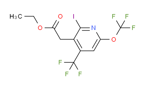 AM211266 | 1804355-90-5 | Ethyl 2-iodo-6-(trifluoromethoxy)-4-(trifluoromethyl)pyridine-3-acetate