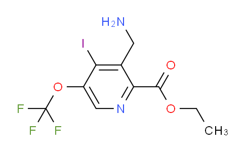 AM211270 | 1805967-63-8 | Ethyl 3-(aminomethyl)-4-iodo-5-(trifluoromethoxy)pyridine-2-carboxylate