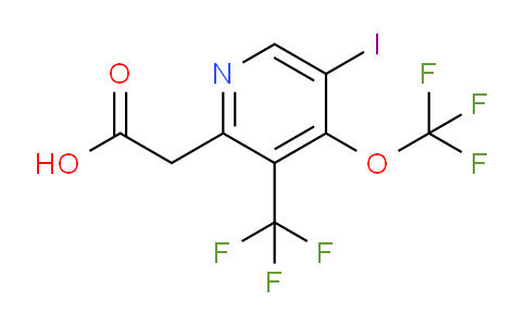 AM211275 | 1806183-13-0 | 5-Iodo-4-(trifluoromethoxy)-3-(trifluoromethyl)pyridine-2-acetic acid