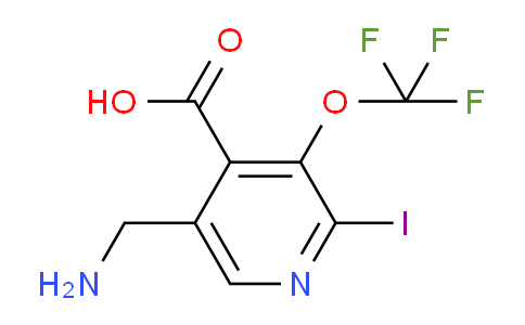 AM211278 | 1805966-79-3 | 5-(Aminomethyl)-2-iodo-3-(trifluoromethoxy)pyridine-4-carboxylic acid