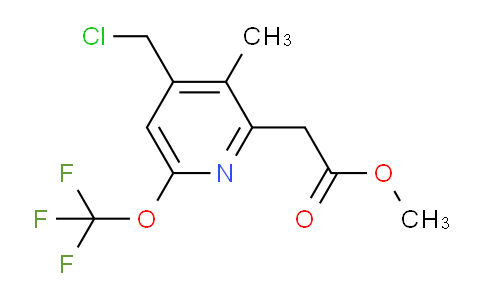 AM21128 | 1361787-02-1 | Methyl 4-(chloromethyl)-3-methyl-6-(trifluoromethoxy)pyridine-2-acetate