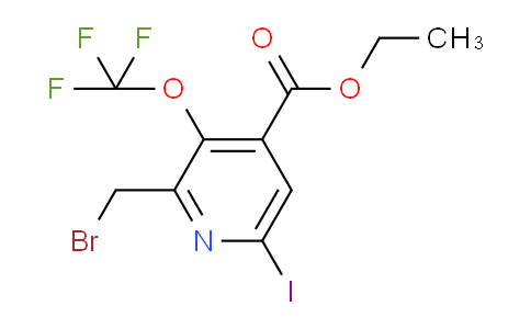AM211281 | 1804362-22-8 | Ethyl 2-(bromomethyl)-6-iodo-3-(trifluoromethoxy)pyridine-4-carboxylate