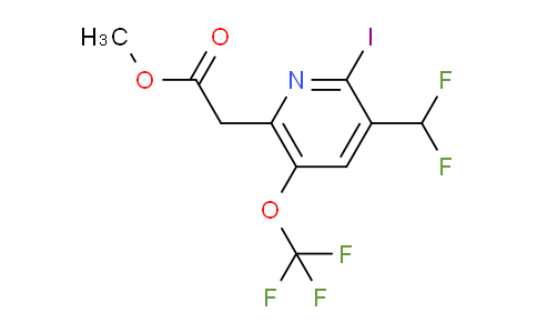 AM211283 | 1806752-24-8 | Methyl 3-(difluoromethyl)-2-iodo-5-(trifluoromethoxy)pyridine-6-acetate