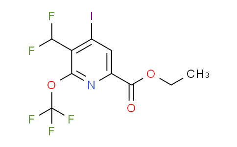 AM211287 | 1805117-84-3 | Ethyl 3-(difluoromethyl)-4-iodo-2-(trifluoromethoxy)pyridine-6-carboxylate