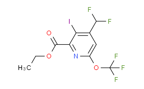 AM211288 | 1805084-20-1 | Ethyl 4-(difluoromethyl)-3-iodo-6-(trifluoromethoxy)pyridine-2-carboxylate