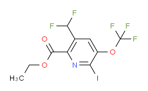 AM211290 | 1805106-27-7 | Ethyl 5-(difluoromethyl)-2-iodo-3-(trifluoromethoxy)pyridine-6-carboxylate