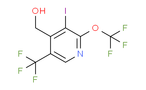 AM211293 | 1804639-14-2 | 3-Iodo-2-(trifluoromethoxy)-5-(trifluoromethyl)pyridine-4-methanol