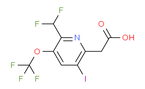 AM211294 | 1806745-66-3 | 2-(Difluoromethyl)-5-iodo-3-(trifluoromethoxy)pyridine-6-acetic acid
