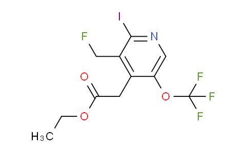 AM211303 | 1806746-75-7 | Ethyl 3-(fluoromethyl)-2-iodo-5-(trifluoromethoxy)pyridine-4-acetate