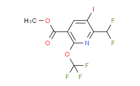 AM211305 | 1804800-16-5 | Methyl 2-(difluoromethyl)-3-iodo-6-(trifluoromethoxy)pyridine-5-carboxylate