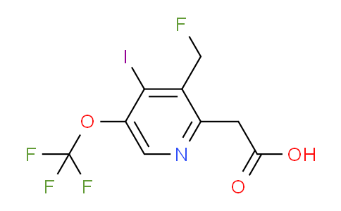 AM211306 | 1804636-41-6 | 3-(Fluoromethyl)-4-iodo-5-(trifluoromethoxy)pyridine-2-acetic acid