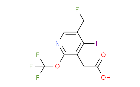 AM211307 | 1804840-49-0 | 5-(Fluoromethyl)-4-iodo-2-(trifluoromethoxy)pyridine-3-acetic acid