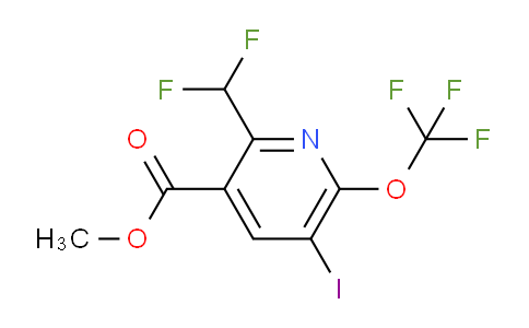 AM211308 | 1806185-68-1 | Methyl 2-(difluoromethyl)-5-iodo-6-(trifluoromethoxy)pyridine-3-carboxylate