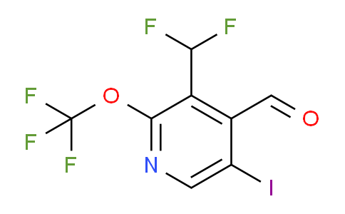 AM211315 | 1804916-57-1 | 3-(Difluoromethyl)-5-iodo-2-(trifluoromethoxy)pyridine-4-carboxaldehyde