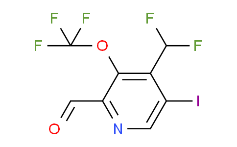 AM211317 | 1804781-35-8 | 4-(Difluoromethyl)-5-iodo-3-(trifluoromethoxy)pyridine-2-carboxaldehyde