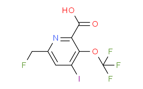 AM211318 | 1804441-22-2 | 6-(Fluoromethyl)-4-iodo-3-(trifluoromethoxy)pyridine-2-carboxylic acid