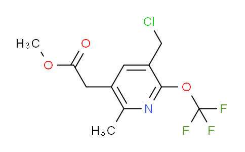 AM21132 | 1361759-34-3 | Methyl 3-(chloromethyl)-6-methyl-2-(trifluoromethoxy)pyridine-5-acetate