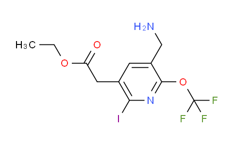 AM211320 | 1804363-32-3 | Ethyl 3-(aminomethyl)-6-iodo-2-(trifluoromethoxy)pyridine-5-acetate