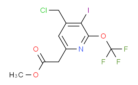 AM211329 | 1804368-84-0 | Methyl 4-(chloromethyl)-3-iodo-2-(trifluoromethoxy)pyridine-6-acetate