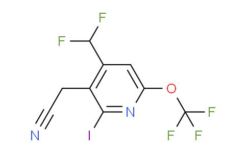 AM211332 | 1804438-52-5 | 4-(Difluoromethyl)-2-iodo-6-(trifluoromethoxy)pyridine-3-acetonitrile